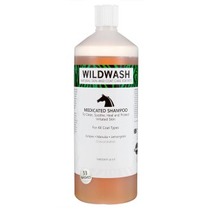  Leczniczy szampon dla koni do wszystkich typów sierści WildWash Horse (1 L koncentrat)