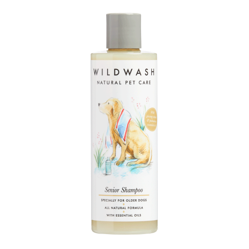 Szampon dla starszego psa WildWash Pet Senior 250 ml nowe opakowanie 2021. www.wildwash.pl